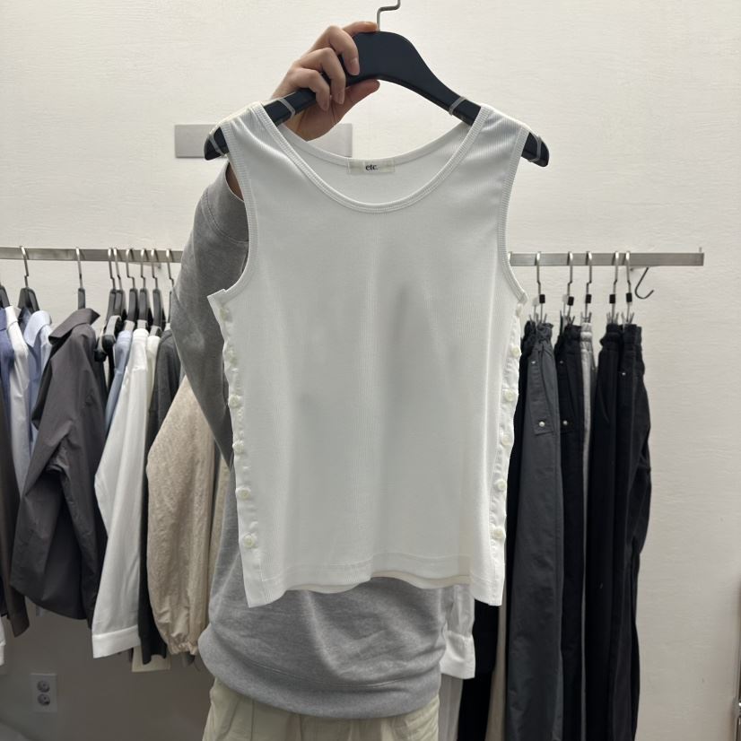 MOANA東大門代購女裝新品職業時尚熱賣休閑人氣真品吊帶背心MOANA吊帶/背心