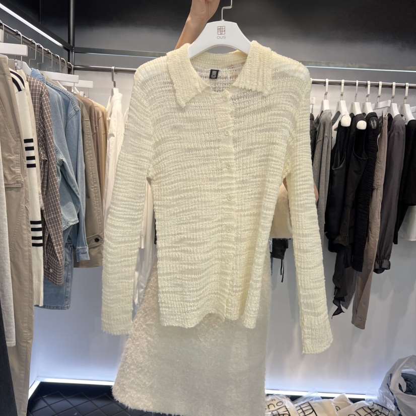 OUS/INCH-L韓國直郵女士新品休閑熱賣人氣時尚真品針織衫OUS/INCH針織衫
