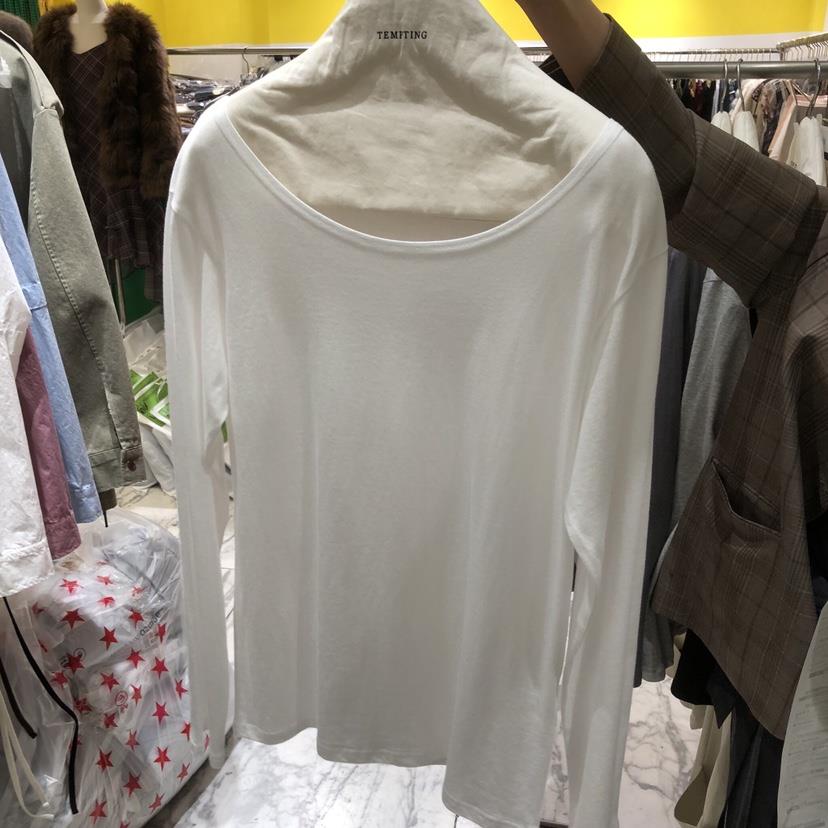 TEMPTING東大門直郵女士新款人氣26春夏時尚職業熱賣長袖T恤TEMPTING長袖T恤