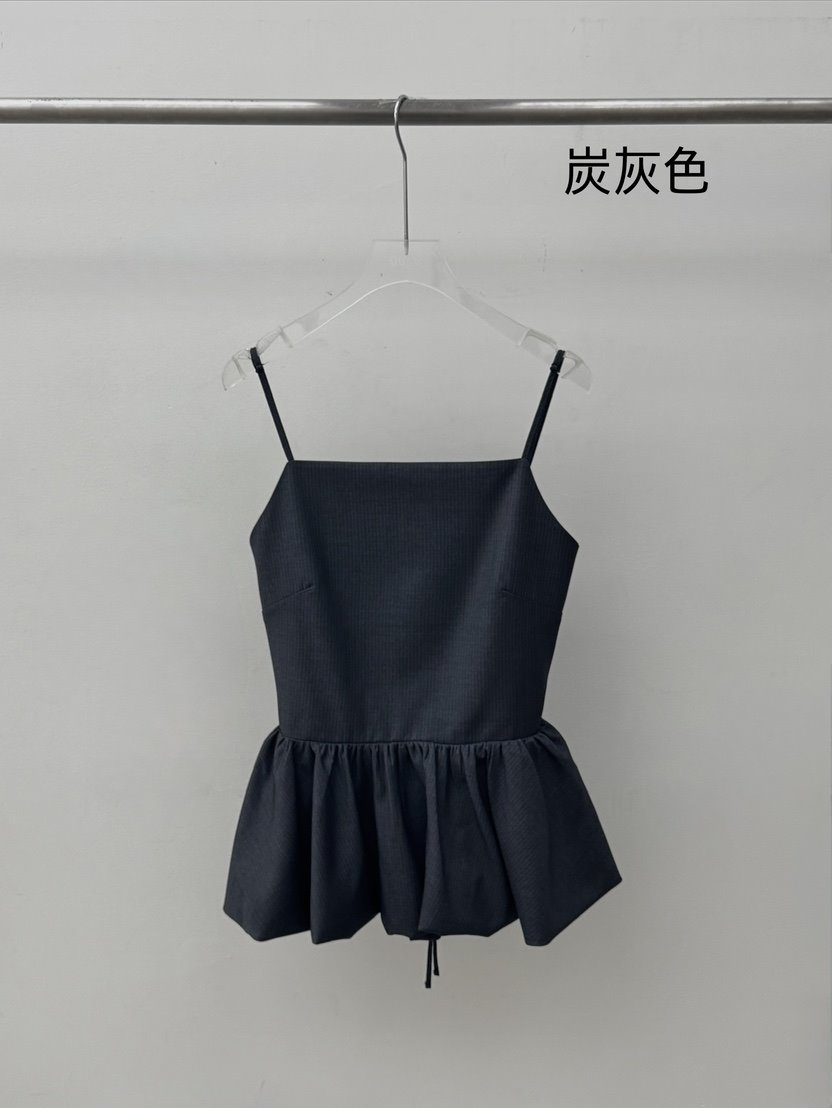 OURS韓國代購女士新款職業26春夏時尚休閑人氣真品吊帶背心OURS吊帶/背心