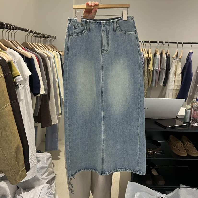 PLATE東大門實拍女裝新品人氣熱賣時尚真品推薦26春夏長裙超長PLATE長裙