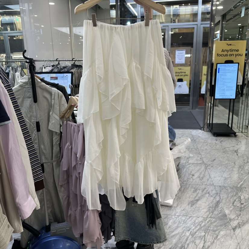 FOUNDATION東大門直郵女士新品休閑時尚人氣職業26春夏長裙FOUNDATION長裙