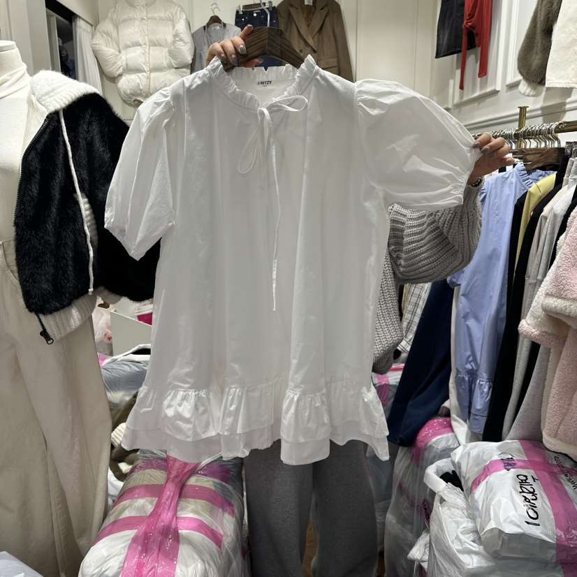 J.RITZY東大門直郵女裝新款休閑時尚推薦26春夏連衣裙荷葉邊J.RITZY連衣裙