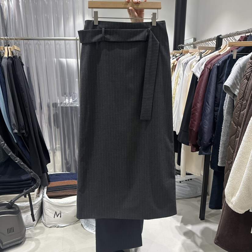 GREEK東大門實拍女裝新款人氣職業26春夏時尚熱賣長裙含腰帶GREEK長裙