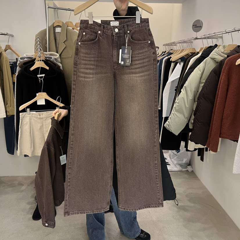 PHILO東大門實拍女裝新品26春夏人氣熱賣職業時尚休閑牛仔褲PHILO牛仔褲