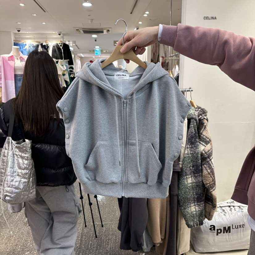 CELINA韓國代購女裝新品人氣熱賣時尚真品26春夏夾克可拆卸CELI_NA夾克