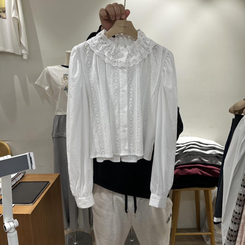ASSEMBLY韓國代購女裝新款26春夏熱賣真品推薦襯衫蕾絲衫ASSEMBLY襯衫/蕾絲衫