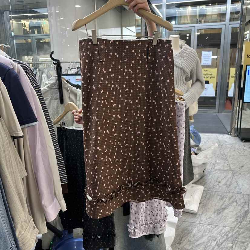 FOUNDATION東大門實拍女裝新品真品26春夏推薦職業熱賣長裙FOUNDATION長裙