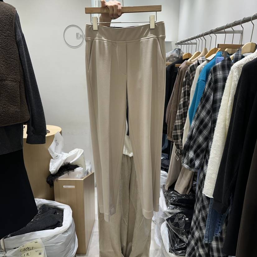 EN.U韓國代購女裝新品職業熱賣人氣26春夏真品時尚休閑褲EN.U休閑褲