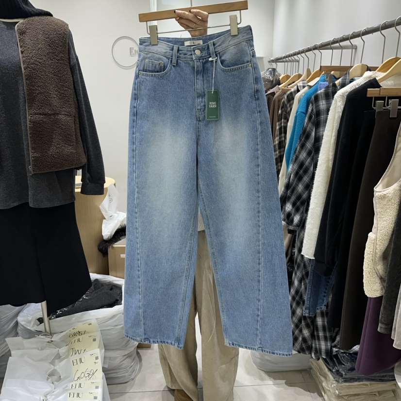 EN.U東大門直郵女士新品推薦26春夏真品休閑熱賣時尚牛仔褲EN.U牛仔褲