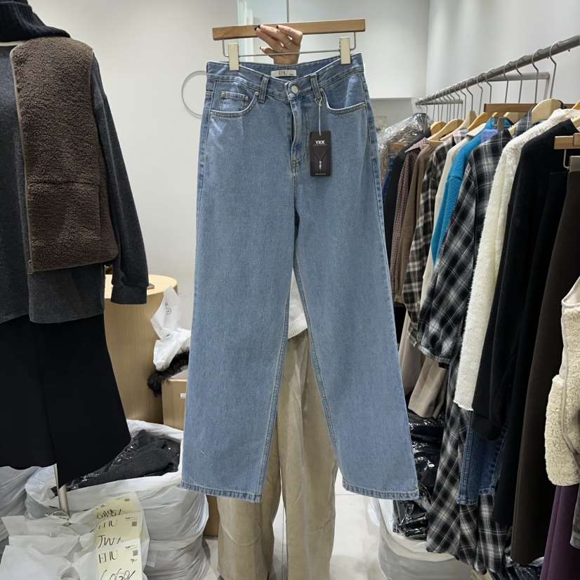 EN.U東大門直郵女裝新品熱賣時尚26春夏真品休閑推薦牛仔褲EN.U牛仔褲