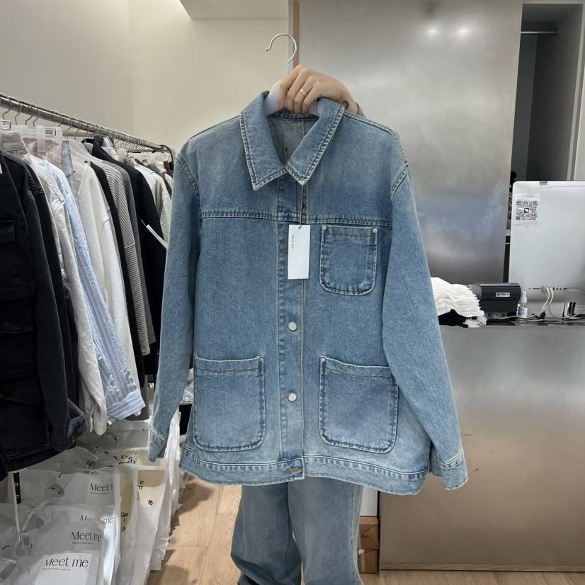 MEET ME韓國代購女裝新款26春夏熱賣人氣推薦職業真品夾克MEET ME夾克