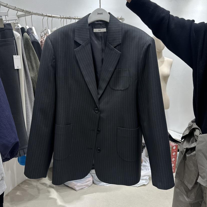 INNI韓國直郵女士新品推薦時尚26春夏熱賣休閑真品人氣夾克inni夾克