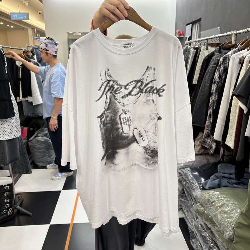 LADYBLACK韓國代購女士新品休閑人氣26春夏職業推薦時尚T恤LADYBLACK/THE BLACKT恤