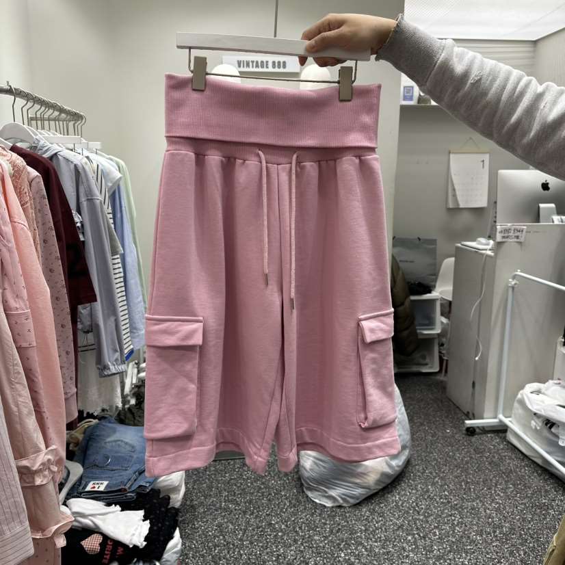 VINTAGE 888韓國直郵女士新款職業真品熱賣推薦短褲口袋VINTAGE888/TRIPLE EIGHT短褲