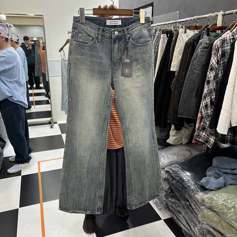 LADYBLACK東大門直郵女裝新款26春夏人氣休閑真品時尚牛仔褲LADYBLACK/THE BLACK牛仔褲