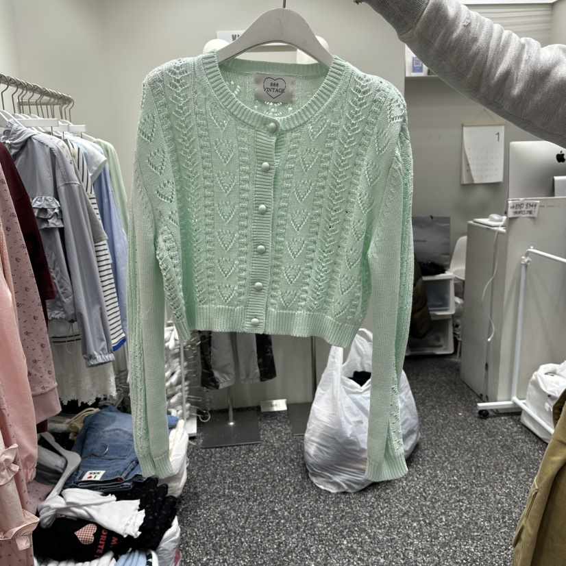 VINTAGE 888東大門直郵女士新款時尚人氣熱賣真品針織衫VINTAGE888/TRIPLE EIGHT針織衫