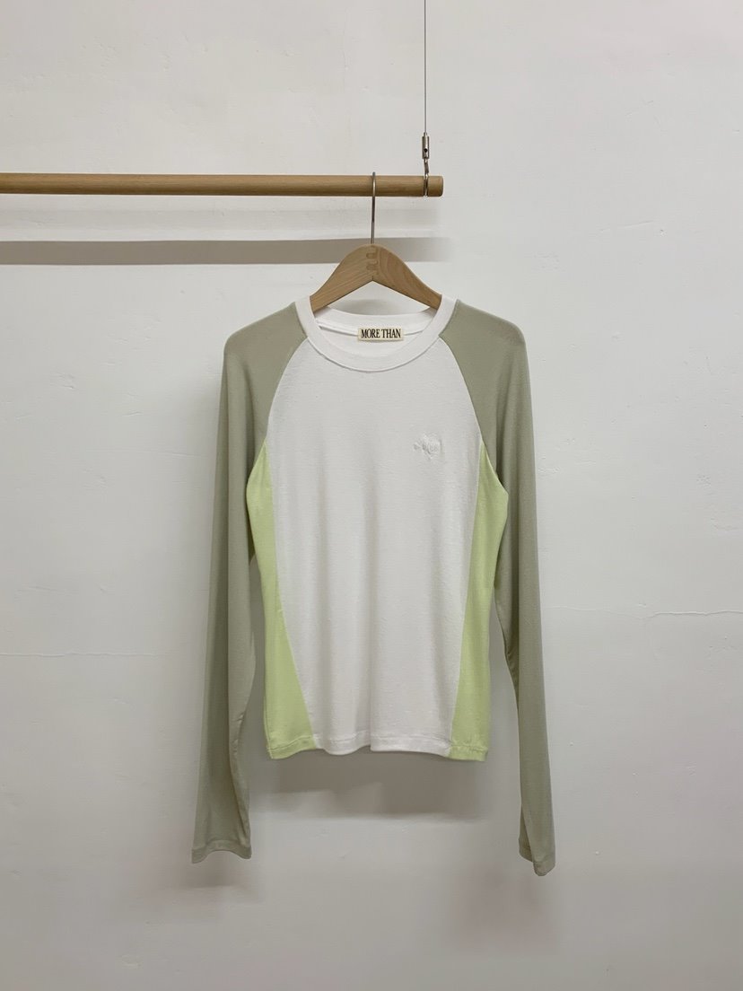 MORE THAN-P東大門代購女士新品熱賣休閑職業26春夏長袖T恤MORE THAN長袖T恤