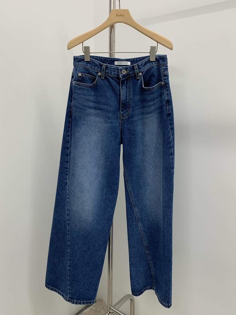 LOVE MY SANTA東大門代購女士新品真品職業26春夏牛仔褲Santa/LOVE MY SANTA牛仔褲