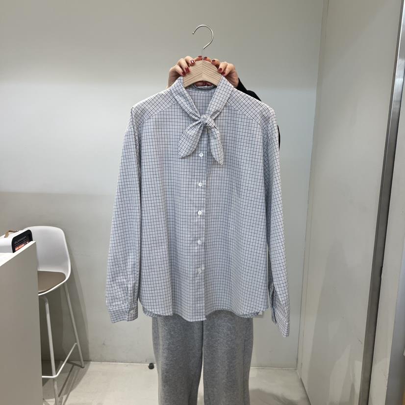 OUTRENE東大門直郵女裝新款時尚26春夏熱賣休閑襯衫蕾絲衫OUTRENE襯衫/蕾絲衫