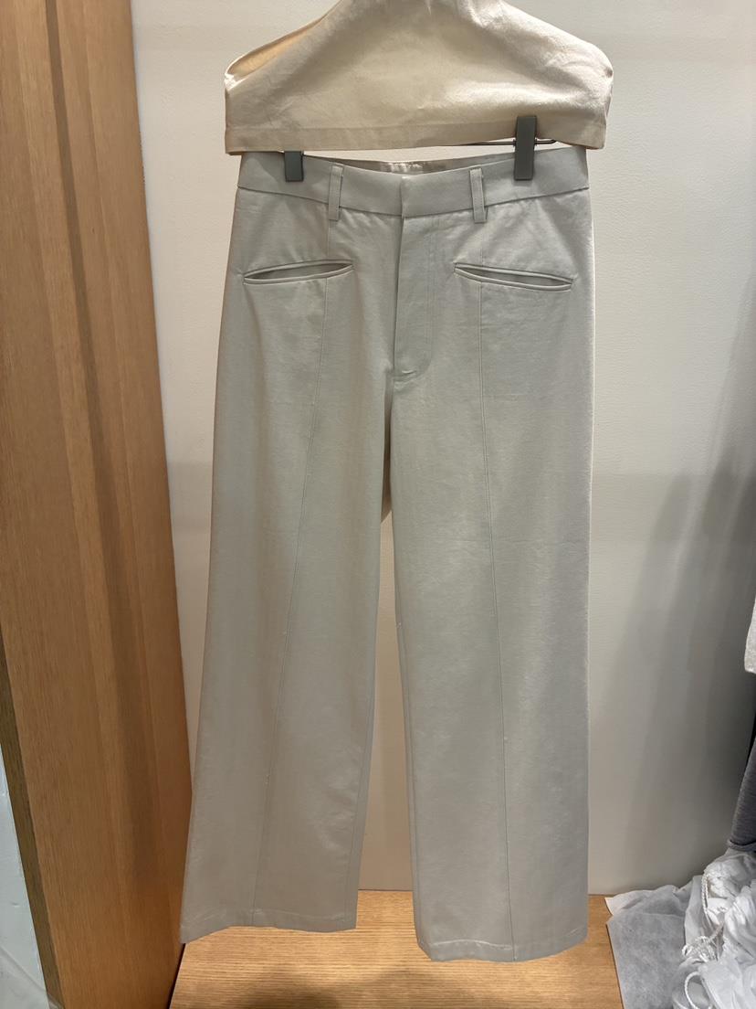 TORRE東大門代購女裝新款休閑推薦人氣時尚26春夏休閑褲人字紋TORRE休閑褲