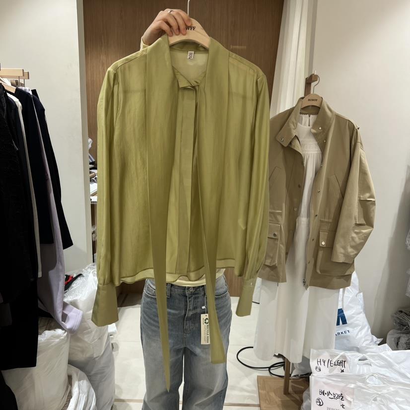 HOWFF東大門實拍女裝新品推薦人氣26春夏職業真品襯衫蕾絲衫HOWFF襯衫/蕾絲衫