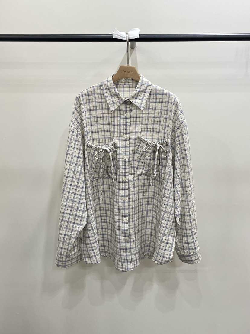 PERSON東大門直郵女裝新款人氣推薦職業26春夏襯衫蕾絲衫PERSON襯衫/蕾絲衫