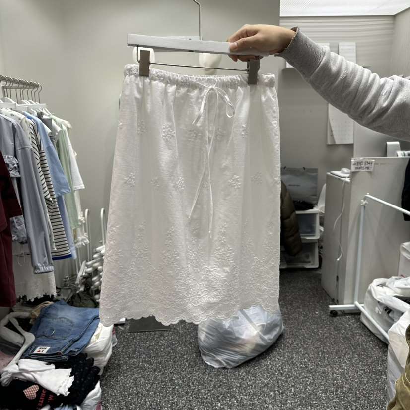 VINTAGE 888東大門代購女裝新品推薦職業半身裙中短裙棉VINTAGE888/TRIPLE EIGHT半身裙/中短裙