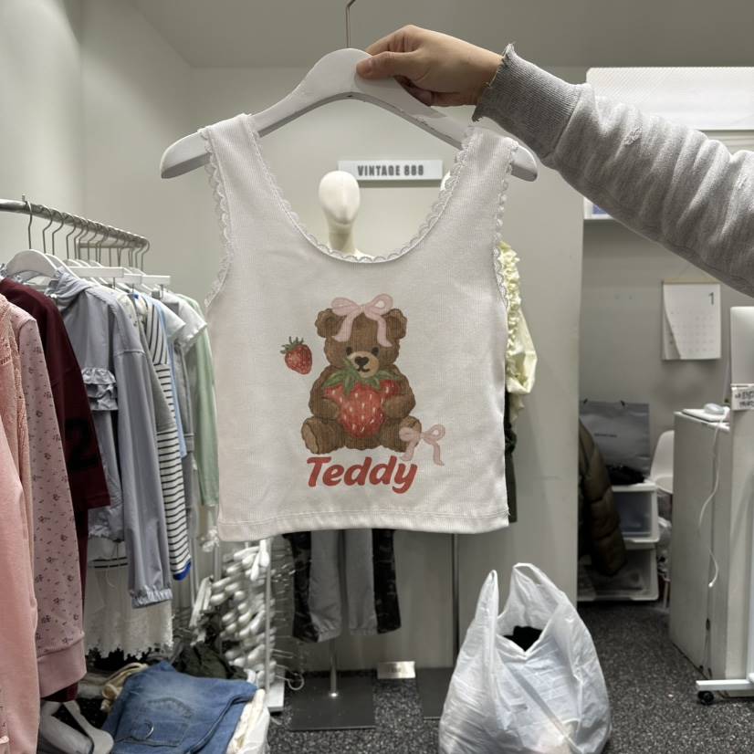 VINTAGE 888韓國直郵女士新品時尚真品熱賣職業吊帶背心VINTAGE888/TRIPLE EIGHT吊帶/背心