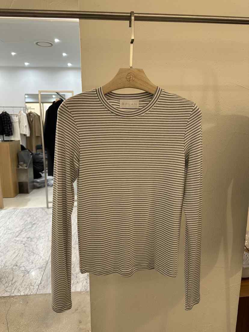 BPLAN韓國代購女裝新品職業真品時尚休閑人氣26春夏長袖T恤BPLAN長袖T恤