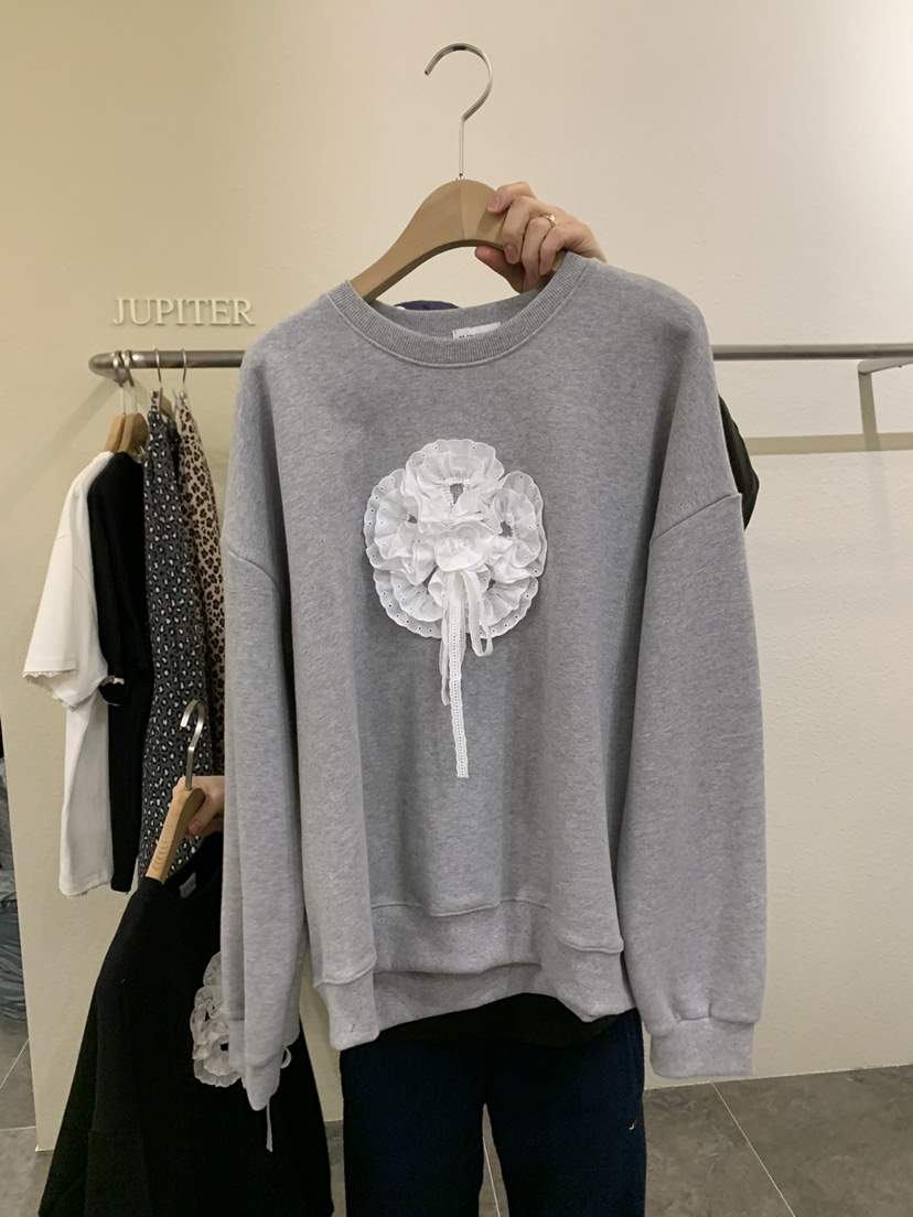 JUPITER東大門實拍女裝新品休閑時尚26春夏職業推薦人氣衛衣JUPITER衛衣