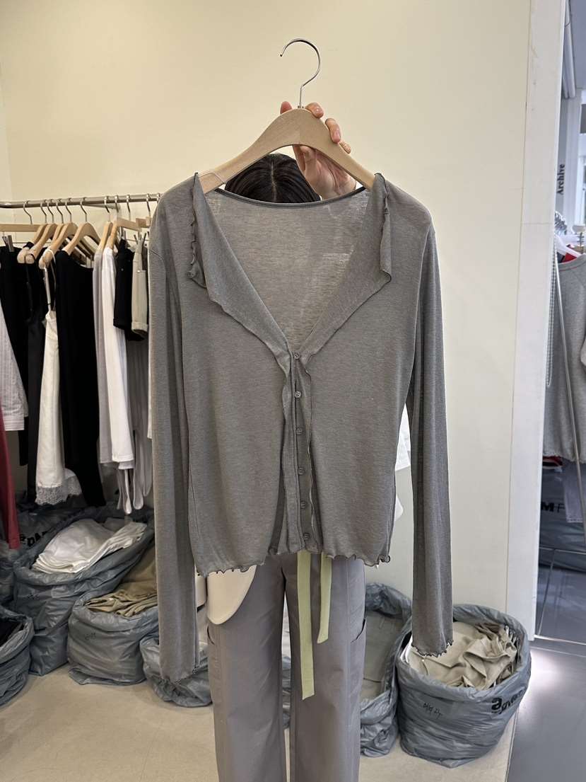 MONDAYMORING東大門代購女士新品職業推薦休閑長袖T恤羊毛衫MONDAYMORING長袖T恤