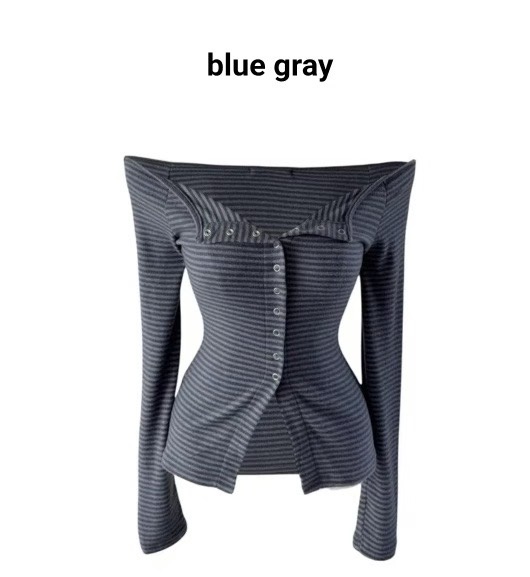 BUTTON 12東大門直郵女裝新款時尚推薦真品職業人氣長袖T恤BUTTON 12長袖T恤