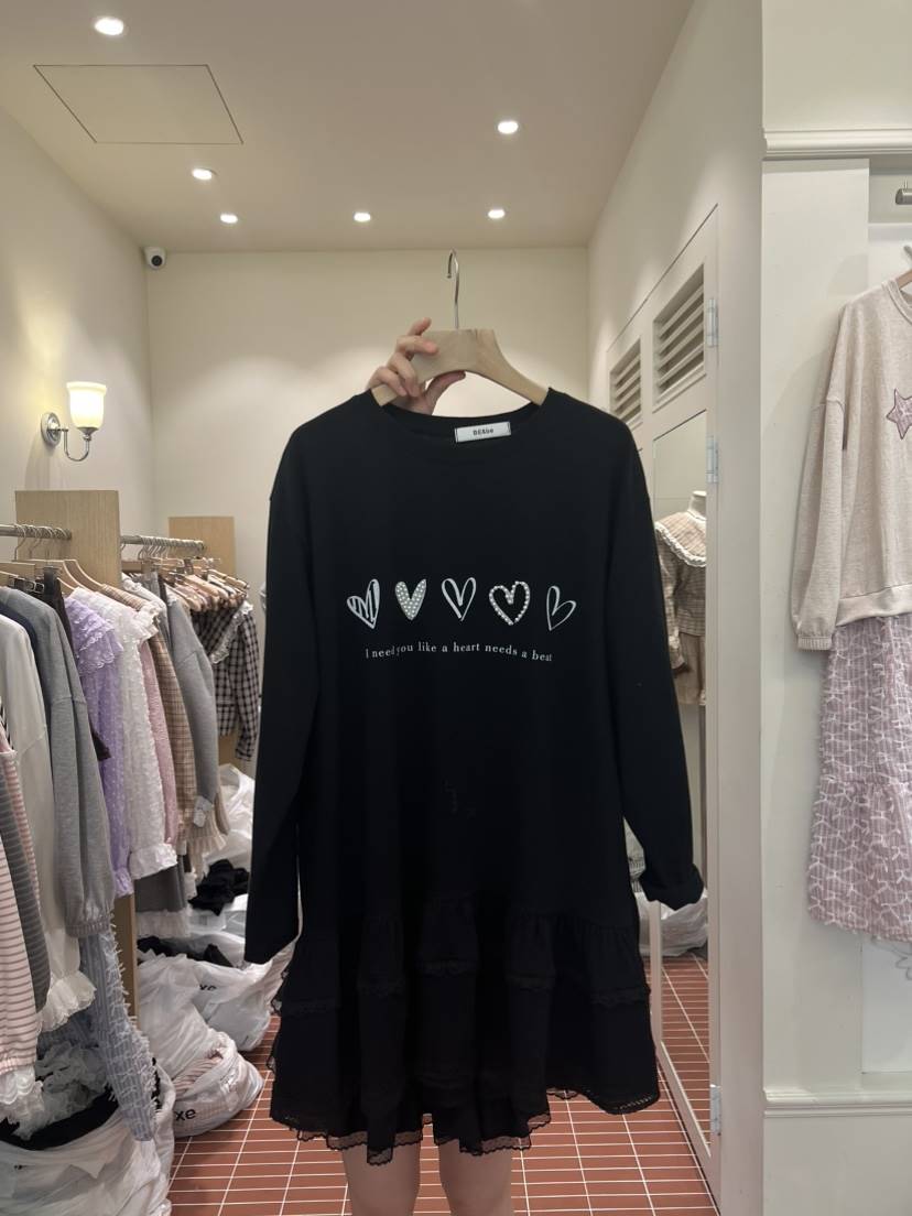 BE&amp;BE東大門直郵女裝新品真品休閑26春夏推薦連衣裙BE&be連衣裙