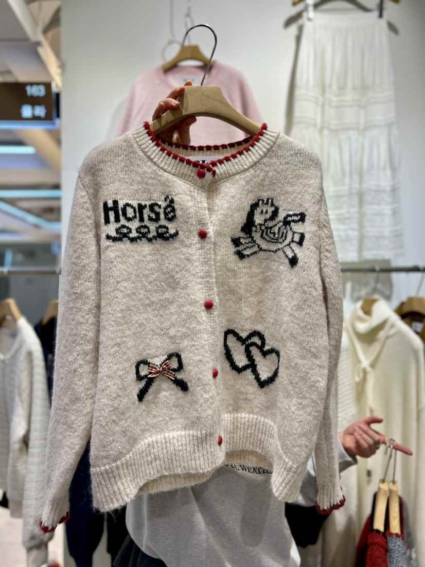 OLA東大門代購女裝新款熱賣真品時尚職業推薦26春夏針織衫mellor/OLA針織衫