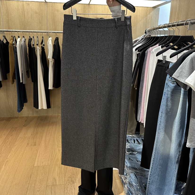 LEFANCY韓國代購女士新品熱賣26春夏真品職業時尚休閑長裙LEFANCY長裙