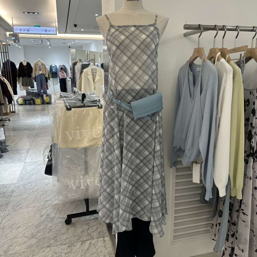 BAGUETTE-P韓國直郵女士新品時尚休閑真品熱賣連衣裙不含包BAGUETTE-P連衣裙