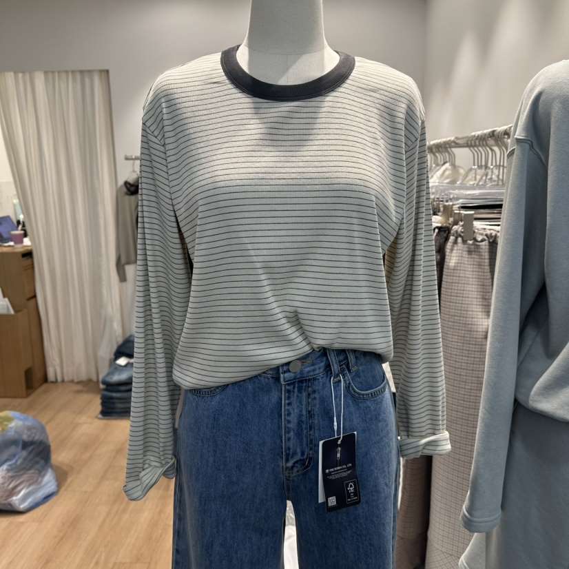 STORIES東大門直郵女士新品真品時尚熱賣26春夏休閑長袖T恤STORIES長袖T恤