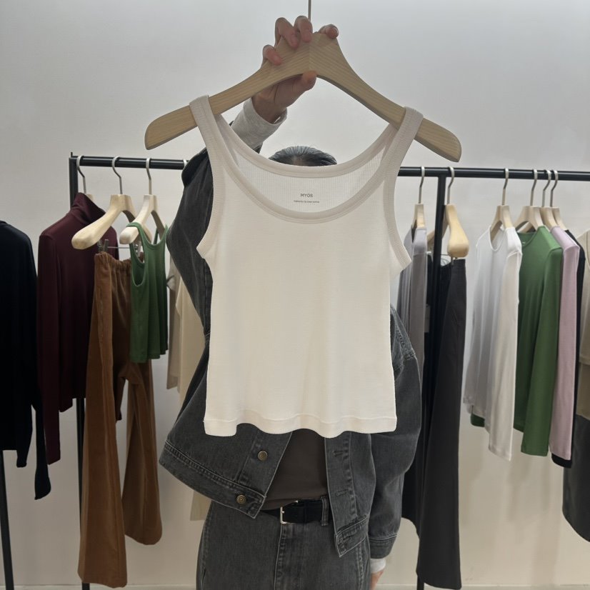 MYOS東大門直郵女裝新品職業休閑人氣真品時尚26春夏吊帶背心MYOS吊帶/背心