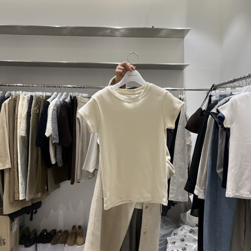 WOOD SAGE東大門直郵女裝新品26春夏真品休閑職業時尚T恤WOOD SAGET恤