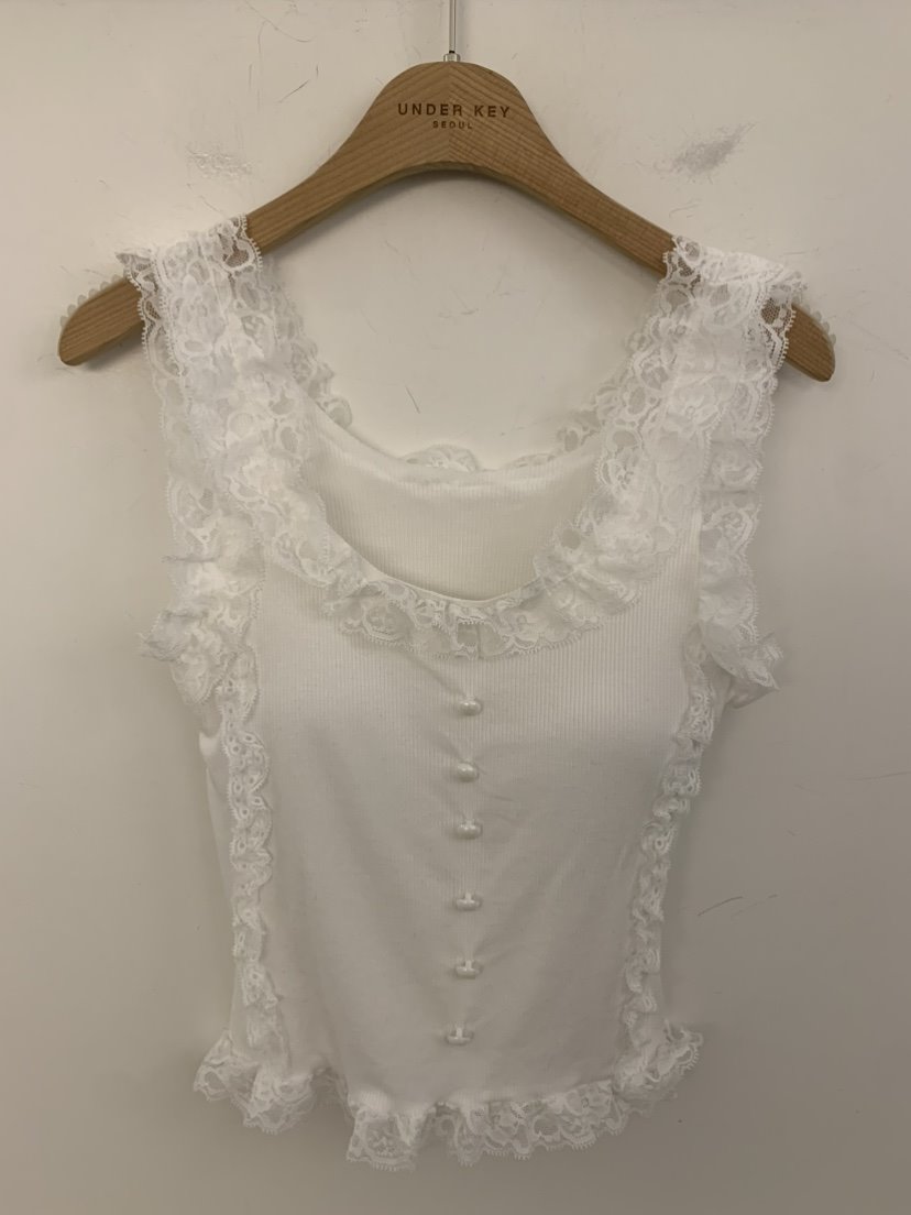 UNDER KEY韓國直郵女士新款26春夏推薦人氣時尚吊帶背心UNDER KEY吊帶/背心