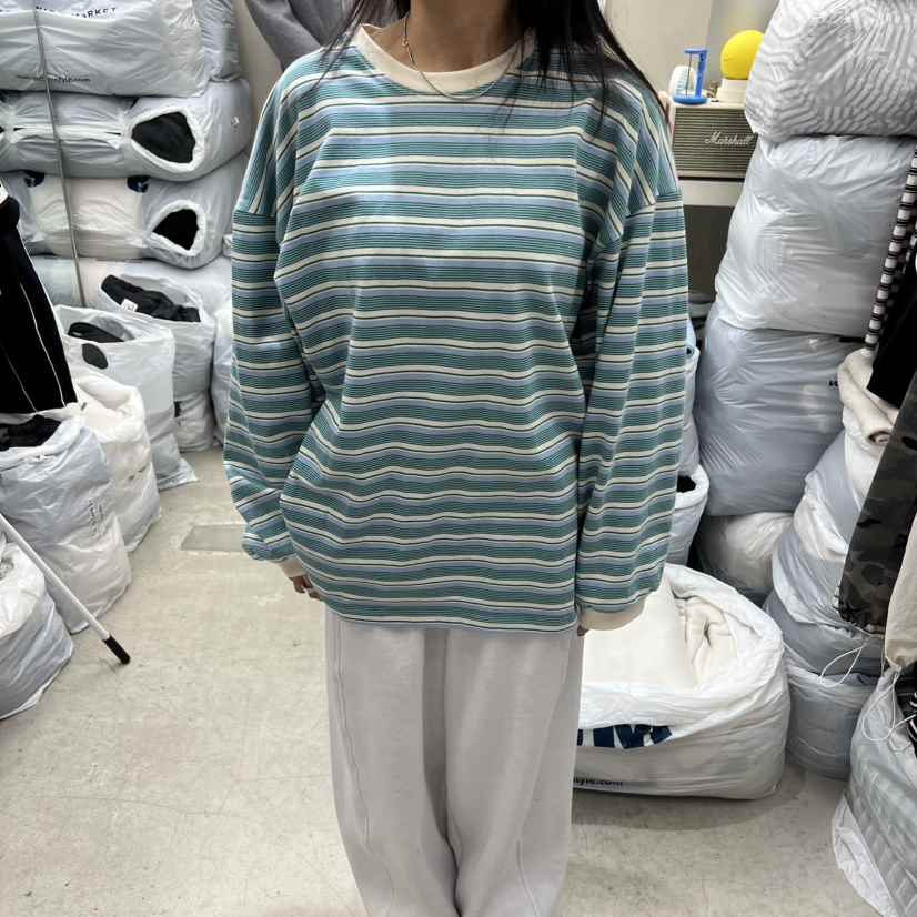 BREEZE韓國直郵女士新款熱賣職業休閑26春夏時尚人氣長袖T恤BREEZE長袖T恤