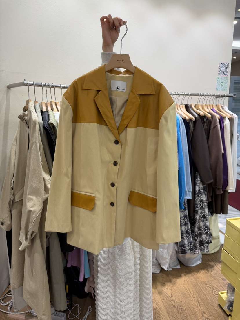 AUVERFIT韓國直郵女士新品推薦人氣職業熱賣休閑26春夏夾克AUVERFIT夾克