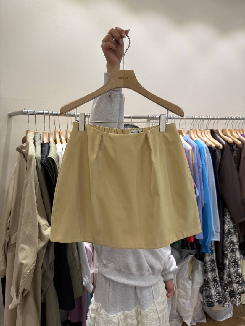 AUVERFIT韓國代購女士新款休閑職業熱賣時尚推薦26春夏短裙AUVERFIT短裙