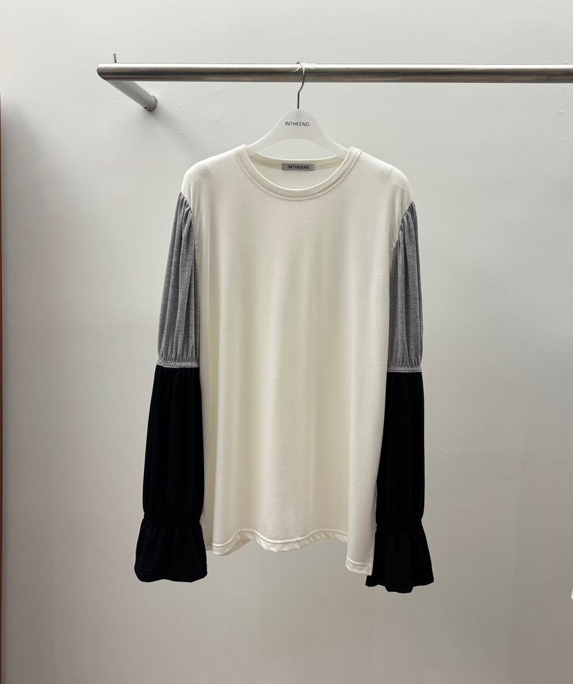 INTHEEND東大門實拍女裝新品真品推薦人氣時尚職業長袖T恤INTHEEND長袖T恤