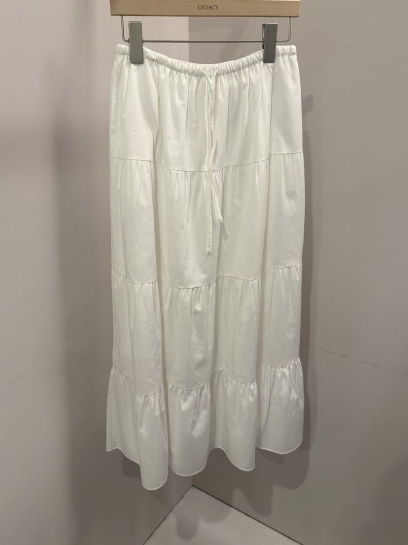 LEGACY韓國代購女裝新品職業時尚26春夏推薦休閑長裙褶皺LEGACY長裙