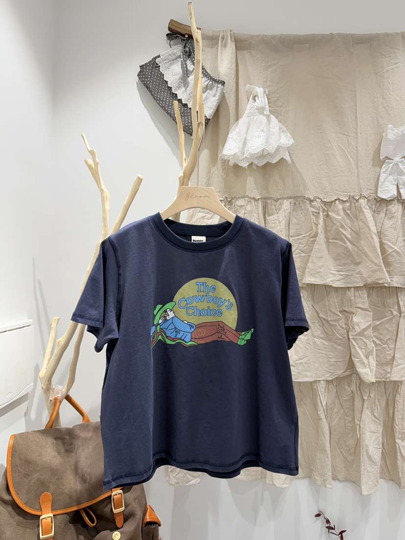 BLOOM韓國直郵女裝新品26春夏熱賣休閑人氣推薦職業真品T恤BLOOM-ST恤