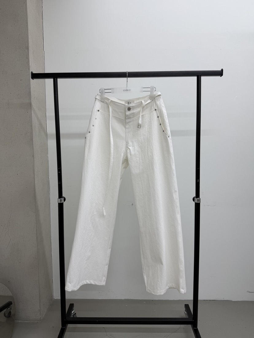 MINIMUZE東大門代購女裝新款時尚推薦26春夏休閑褲含腰帶MINIMUZE休閑褲