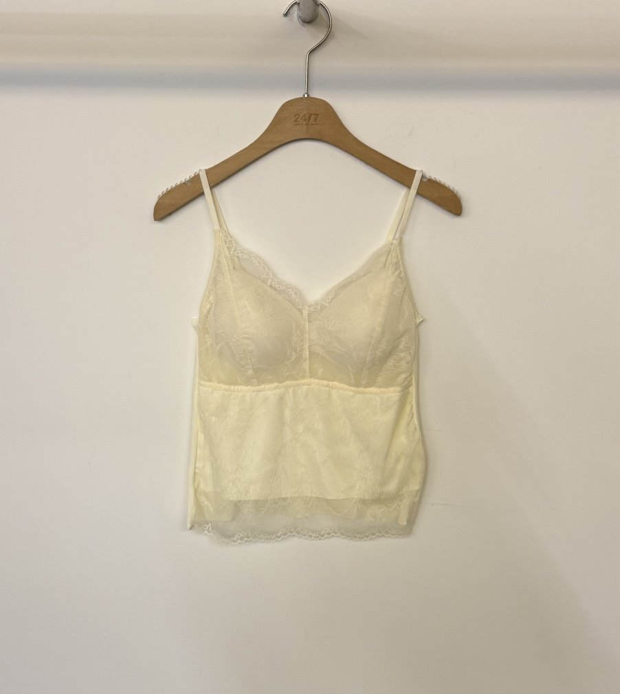 TWENTY FOUR SEVEN24-7韓國直郵女裝新品時尚吊帶背心蕾絲TEWNTY FOUR SEVEN24-7吊帶/背心
