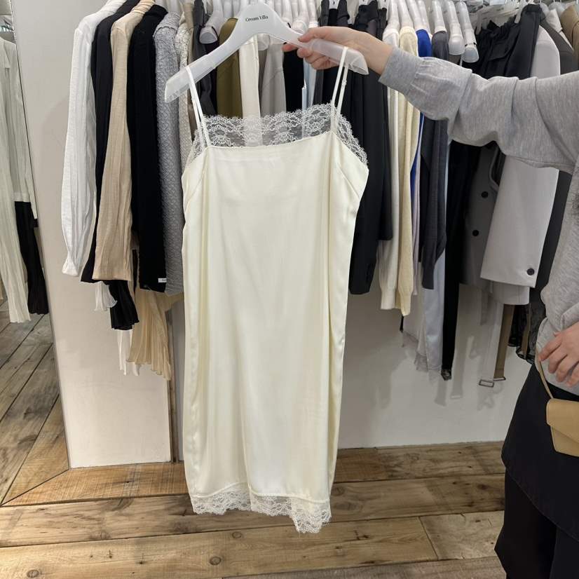 CREAM VILLA東大門代購女裝新品職業連衣裙蕾絲CREAMVILLA連衣裙